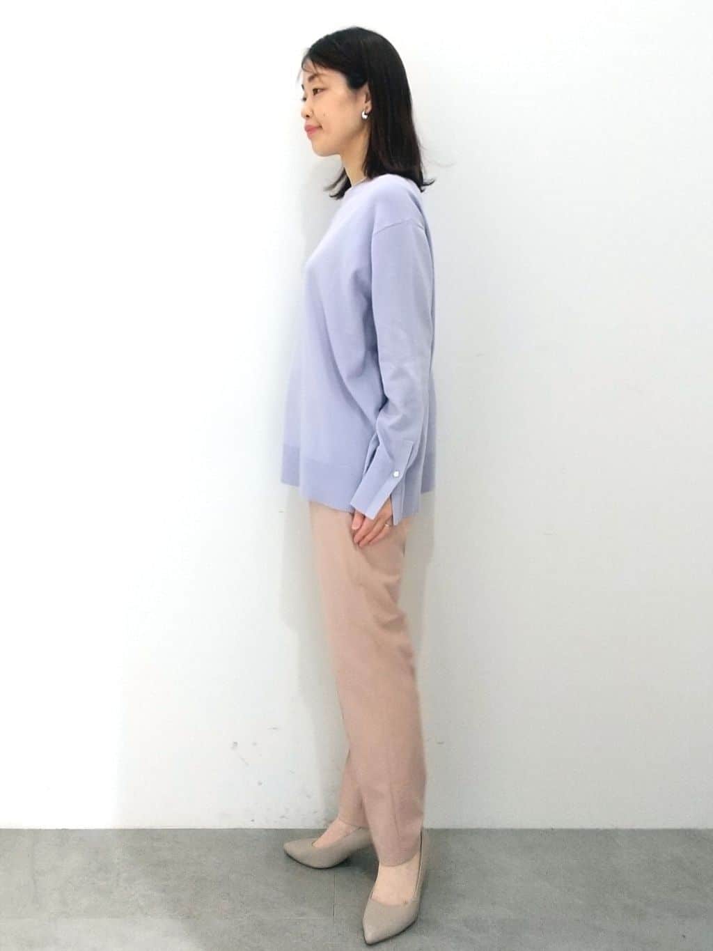 Matsuさんの「OPAQUE.CLIP｜【抗菌防臭加工/7cmヒール】ベーシックパンプス/通勤対応」を使ったコーディネート
