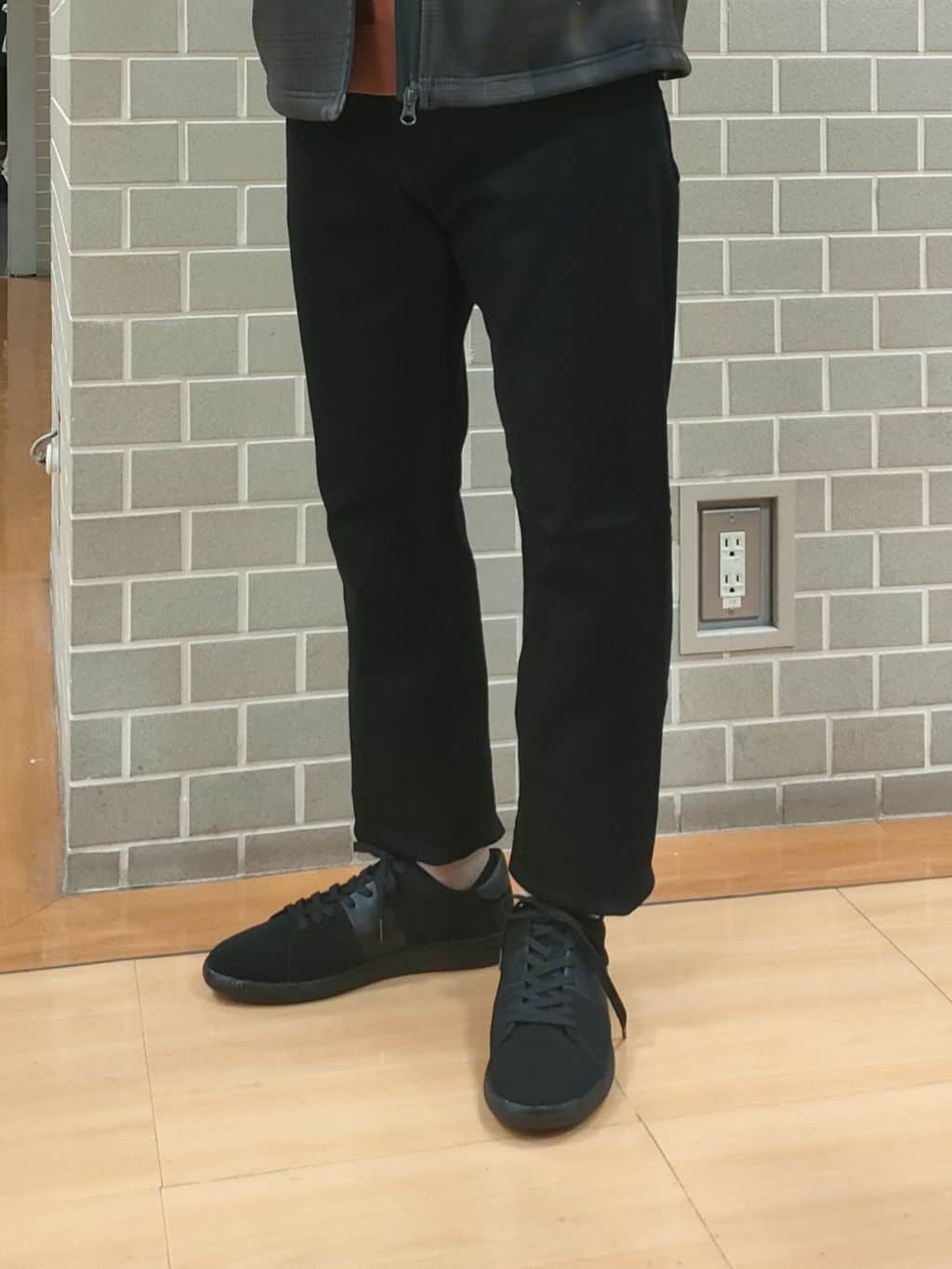 カニぞうさんの「TAKEO KIKUCHI｜【Sサイズ～】ストレッチ デニム パンツ」を使ったコーディネート