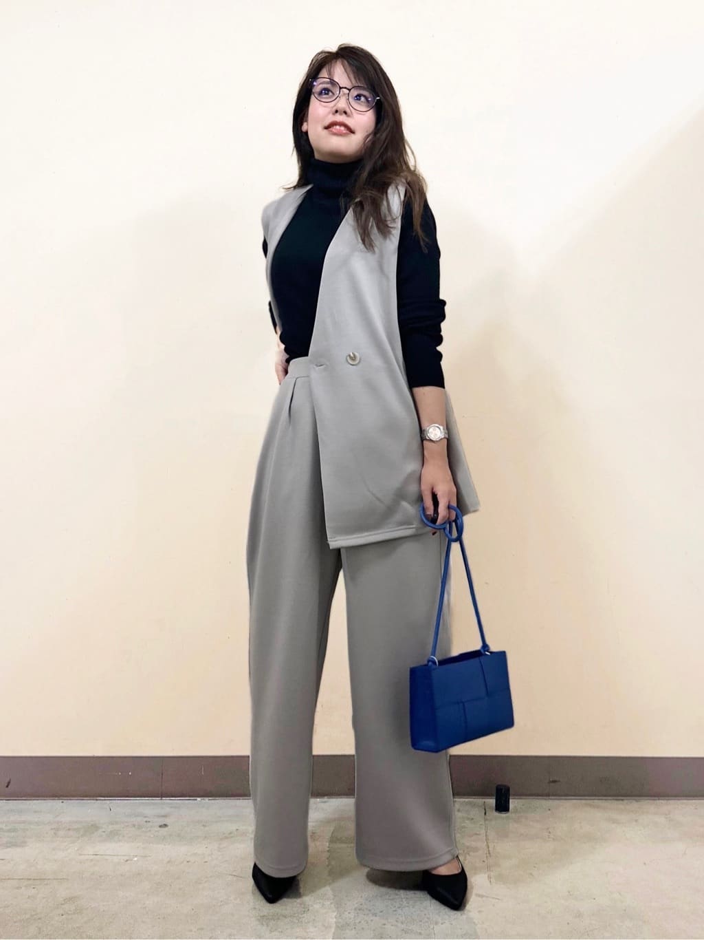 macchaさんの「THE SHOP TK｜【セレモニー/靴擦れ防止】オケージョンパンプス」を使ったコーディネート