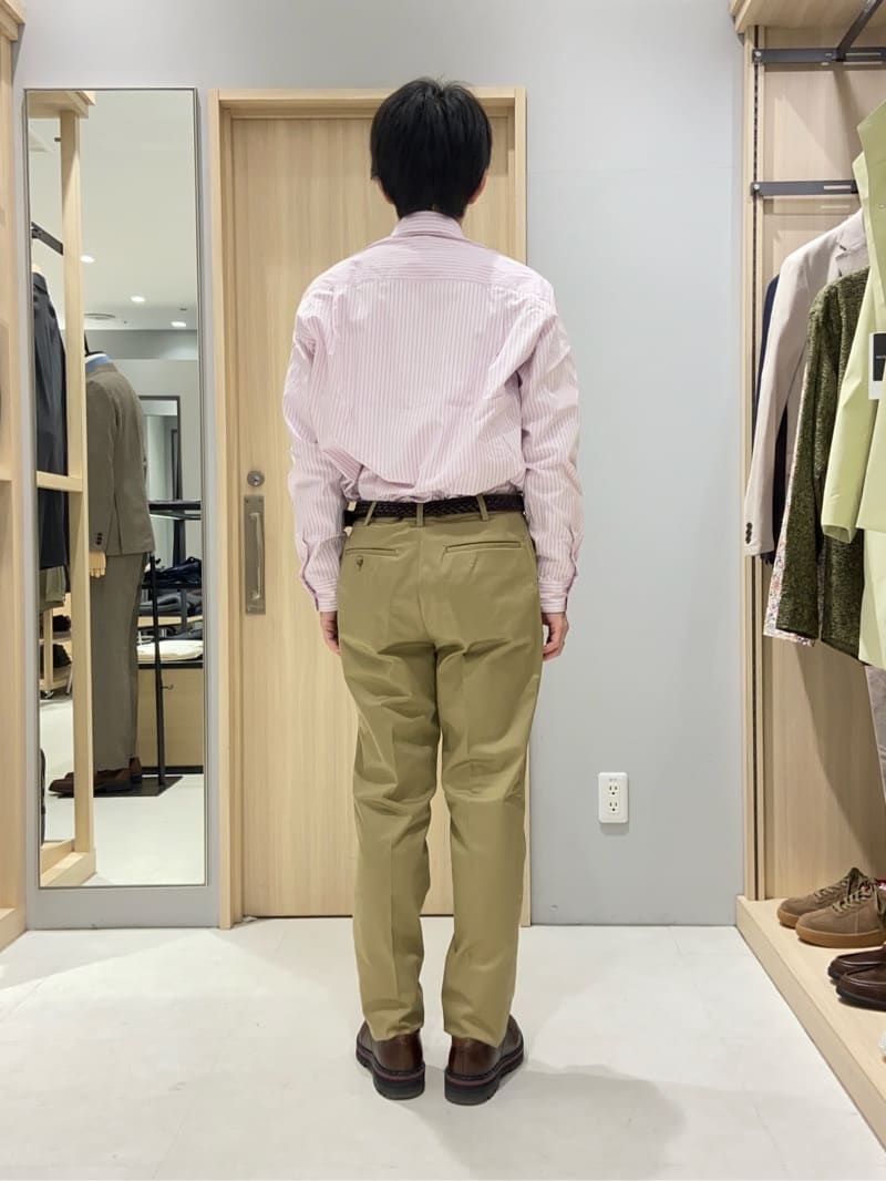 わいずみさんの「TAKEO KIKUCHI｜【オフィスカジュアル対応】ドレス チノパンツ」を使ったコーディネート