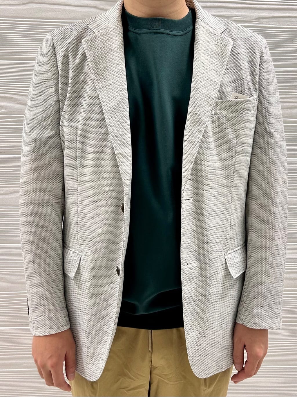 すーさんの「TAKEO KIKUCHI｜【抗菌防臭／5サイズ展開】ハイゲージポンチ Tシャツ」を使ったコーディネート