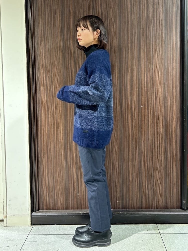 さやさんの「TAKEO KIKUCHI｜【全7サイズ&times;8色展開！】トップマルチヘリンボン パンツ」を使ったコーディネート
