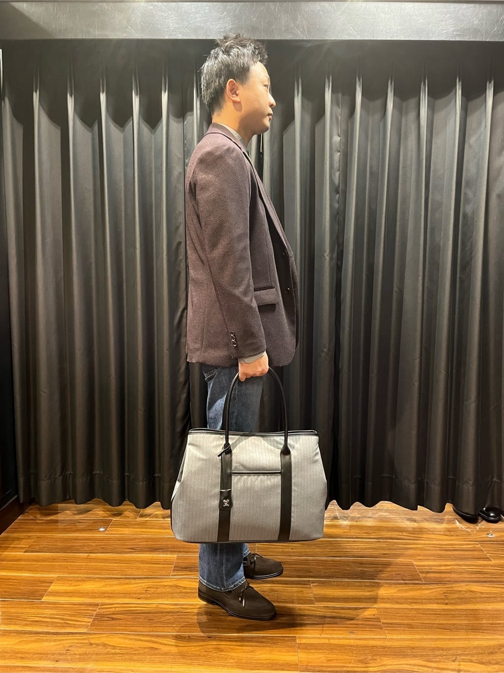 野口武さんの「TAKEO KIKUCHI｜レースローファー」を使ったコーディネート