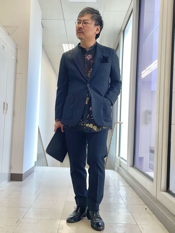 MAKOTO AIさんの「TAKEO KIKUCHI｜ストレートチップシューズ[ メンズ ビジネス シューズ 結婚式 ]」を使ったコーディネート
