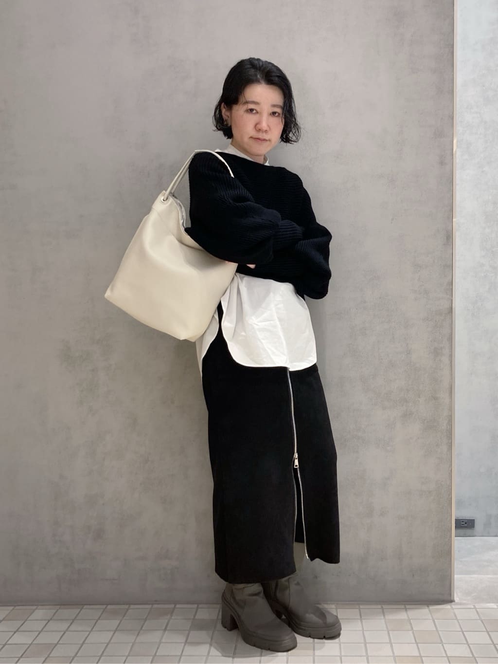 Cさんの「HIROKO HAYASHI｜UNITO（ウニート）ショルダーバッグ」を使ったコーディネート