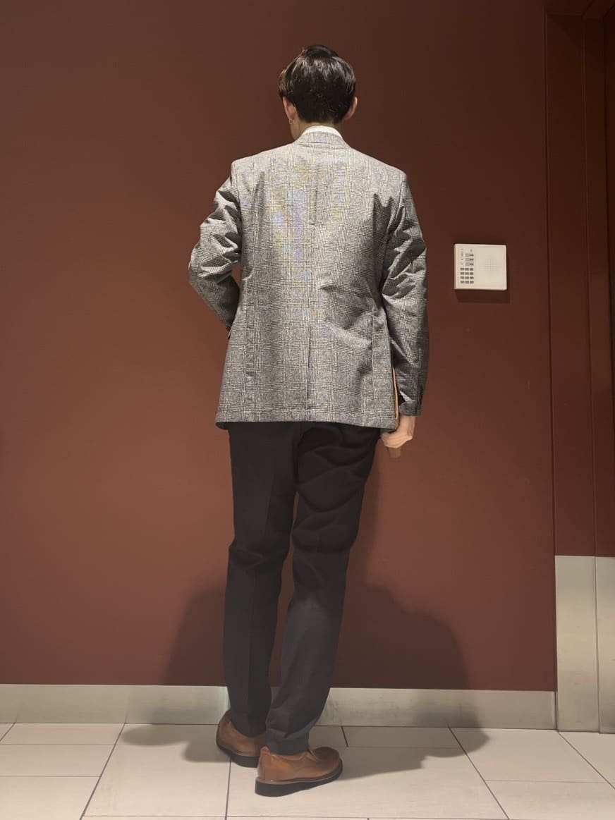 ジュンさんの「TAKEO KIKUCHI｜【Made in JAPAN】市松紋 ドレスシャツ」を使ったコーディネート