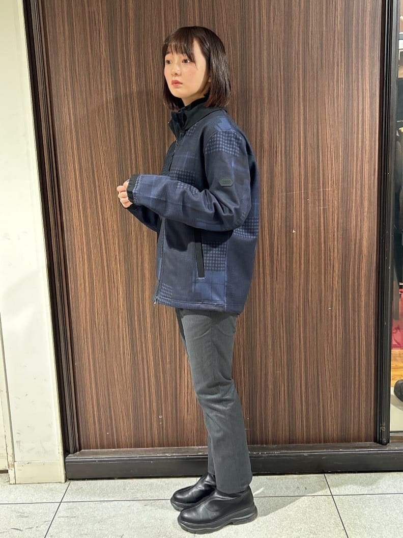 さやさんの「TAKEO KIKUCHI｜【全7サイズ&times;8色展開！】トップマルチヘリンボン パンツ」を使ったコーディネート