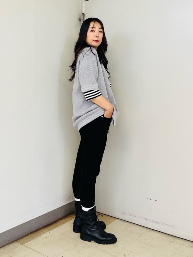 iwさんの「TAKEO KIKUCHI｜ラスタウォーカー スポーツソックス」を使ったコーディネート