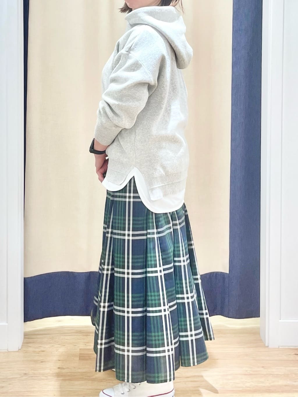Akiさんの「Dessin｜【CONVERSE/コンバース】ハイカット」を使ったコーディネート