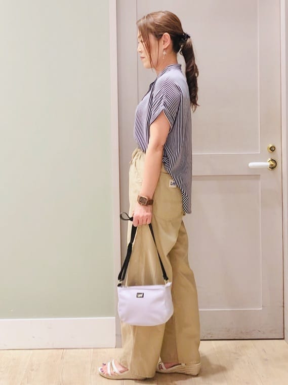 Komi☆さんの「grove｜＜Lee&times;grove（別注色あり）＞ PAINTER PANTS」を使ったコーディネート