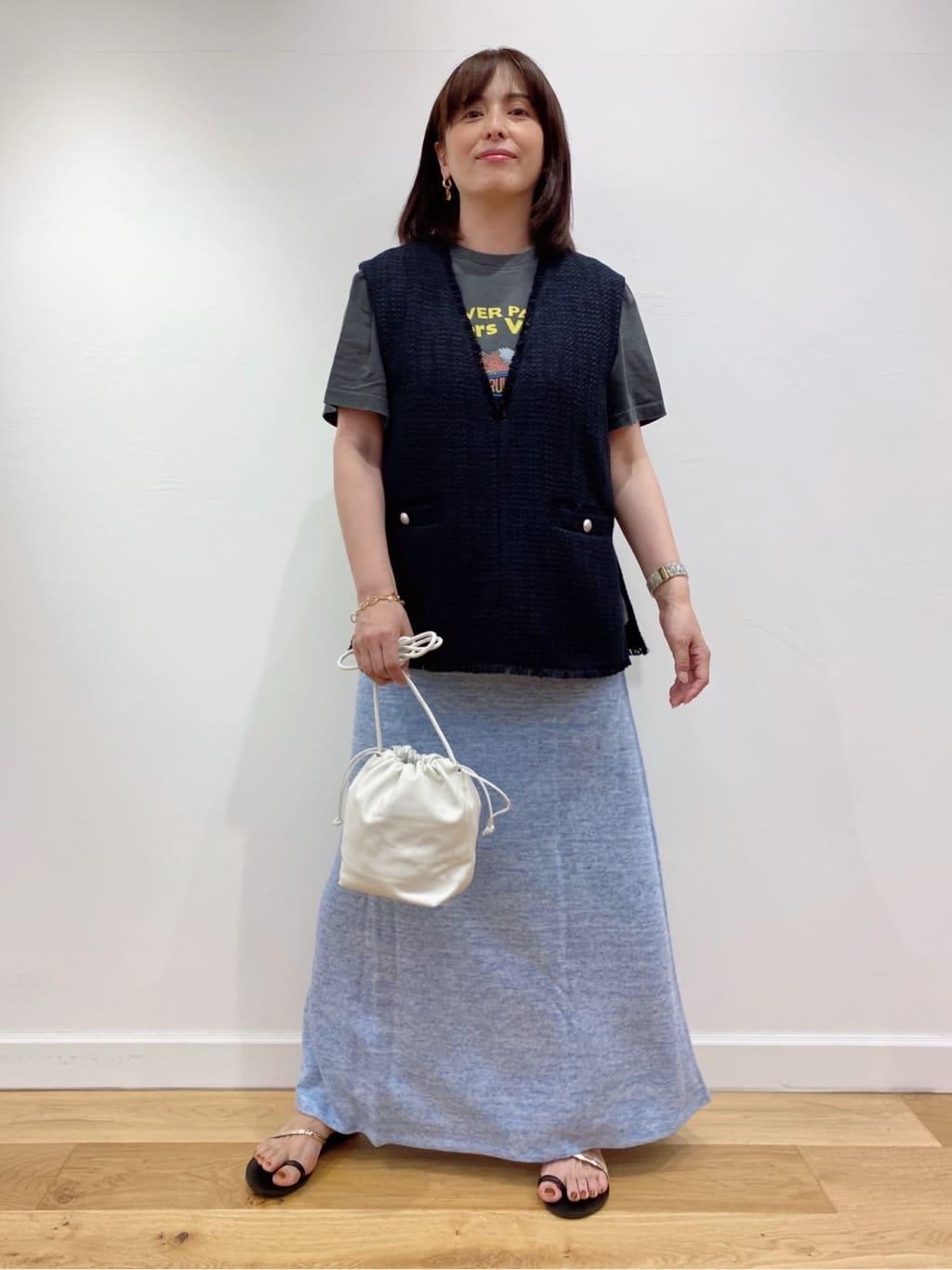 Sawaguchiさんの「DRESSTERIOR｜チェーンブレスレット」を使ったコーディネート