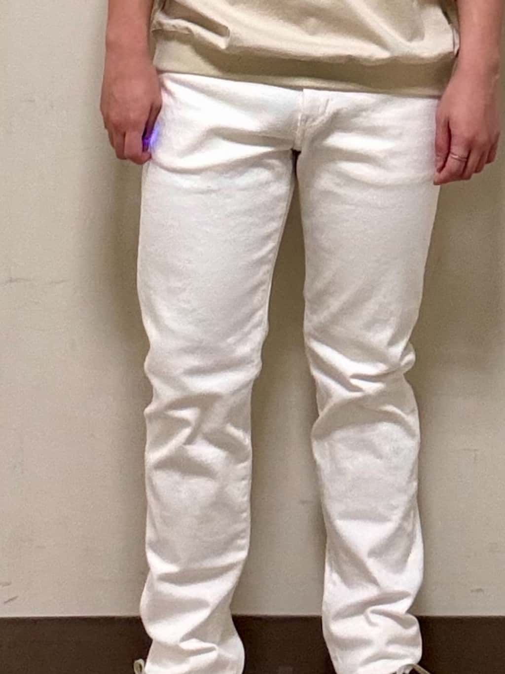 中村さんの「TAKEO KIKUCHI｜【抗菌防臭／5サイズ展開】ハイゲージポンチ Tシャツ」を使ったコーディネート