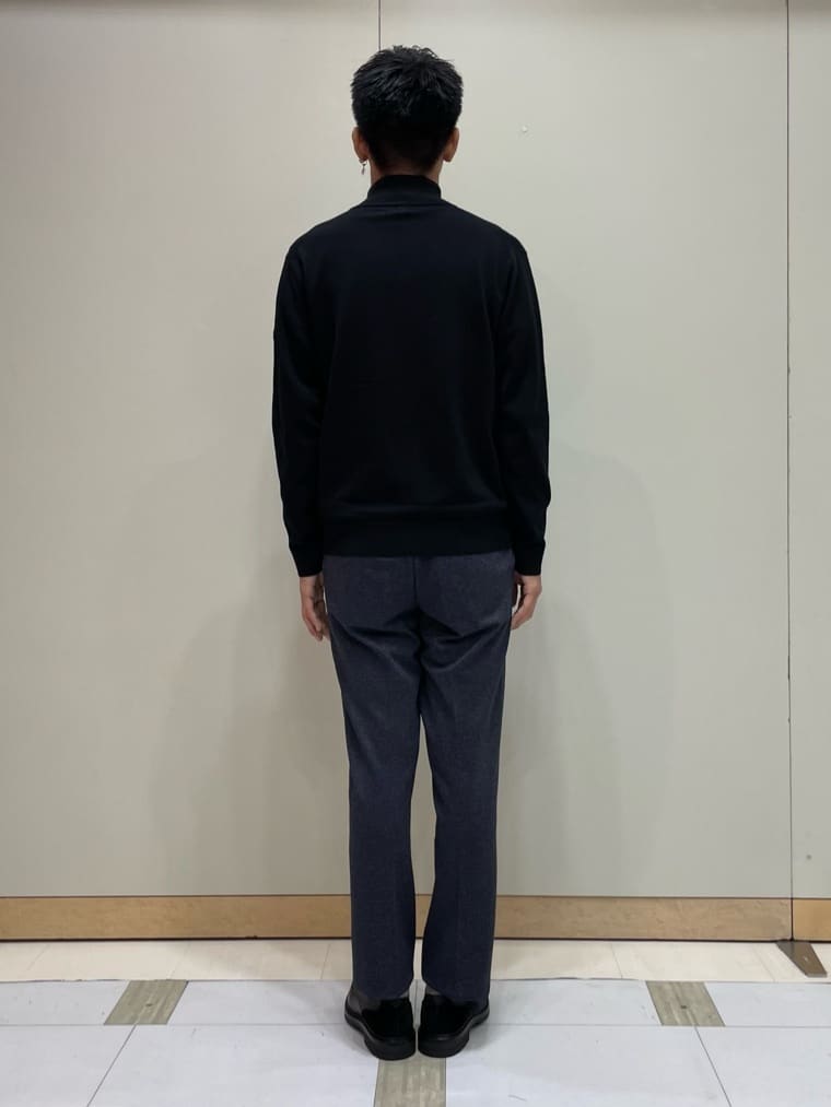 TAKE✳︎さんの「TAKEO KIKUCHI｜【Sサイズ～】メランジ ストレッチ ジャージー スラックス」を使ったコーディネート
