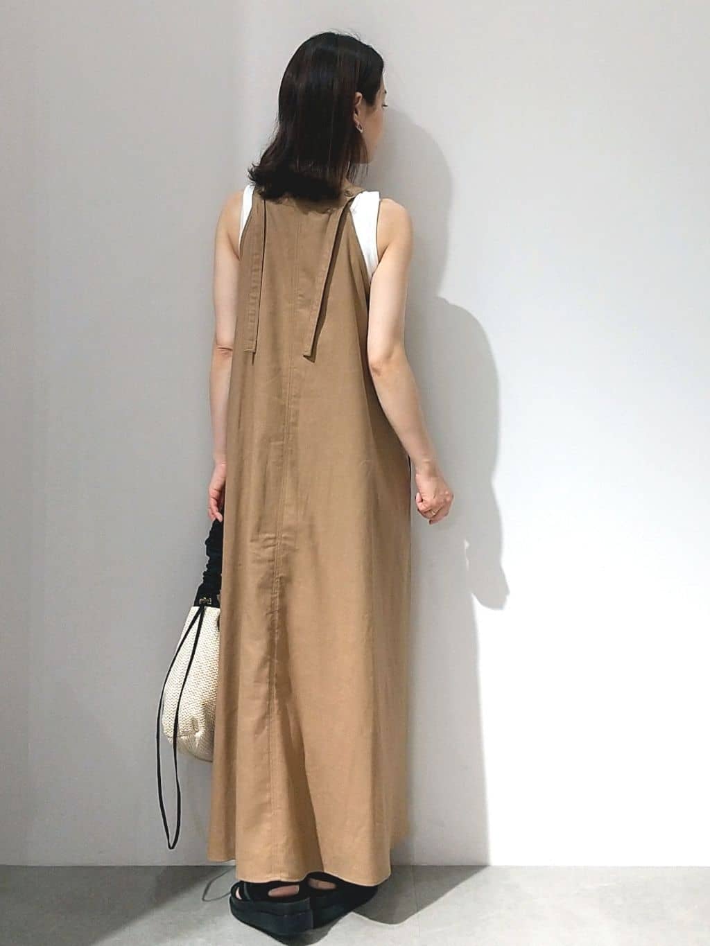 Matsuさんの「OPAQUE.CLIP｜リブタンクトップ【洗濯機洗い可】」を使ったコーディネート