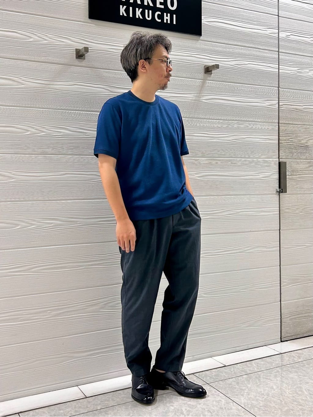 すーさんの「TAKEO KIKUCHI｜日本製 Uチップ ドレスシューズ」を使ったコーディネート