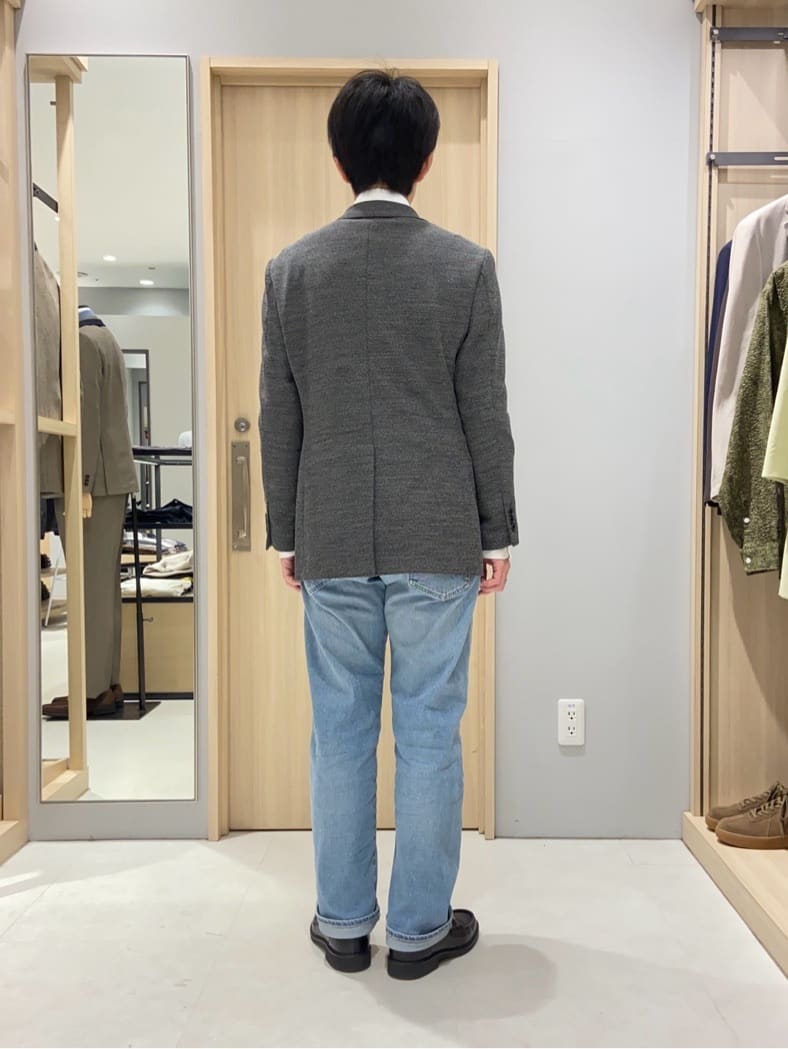 わいずみさんの「TAKEO KIKUCHI｜【Made in JAPAN】ドビーストライプ ドレス シャツ」を使ったコーディネート