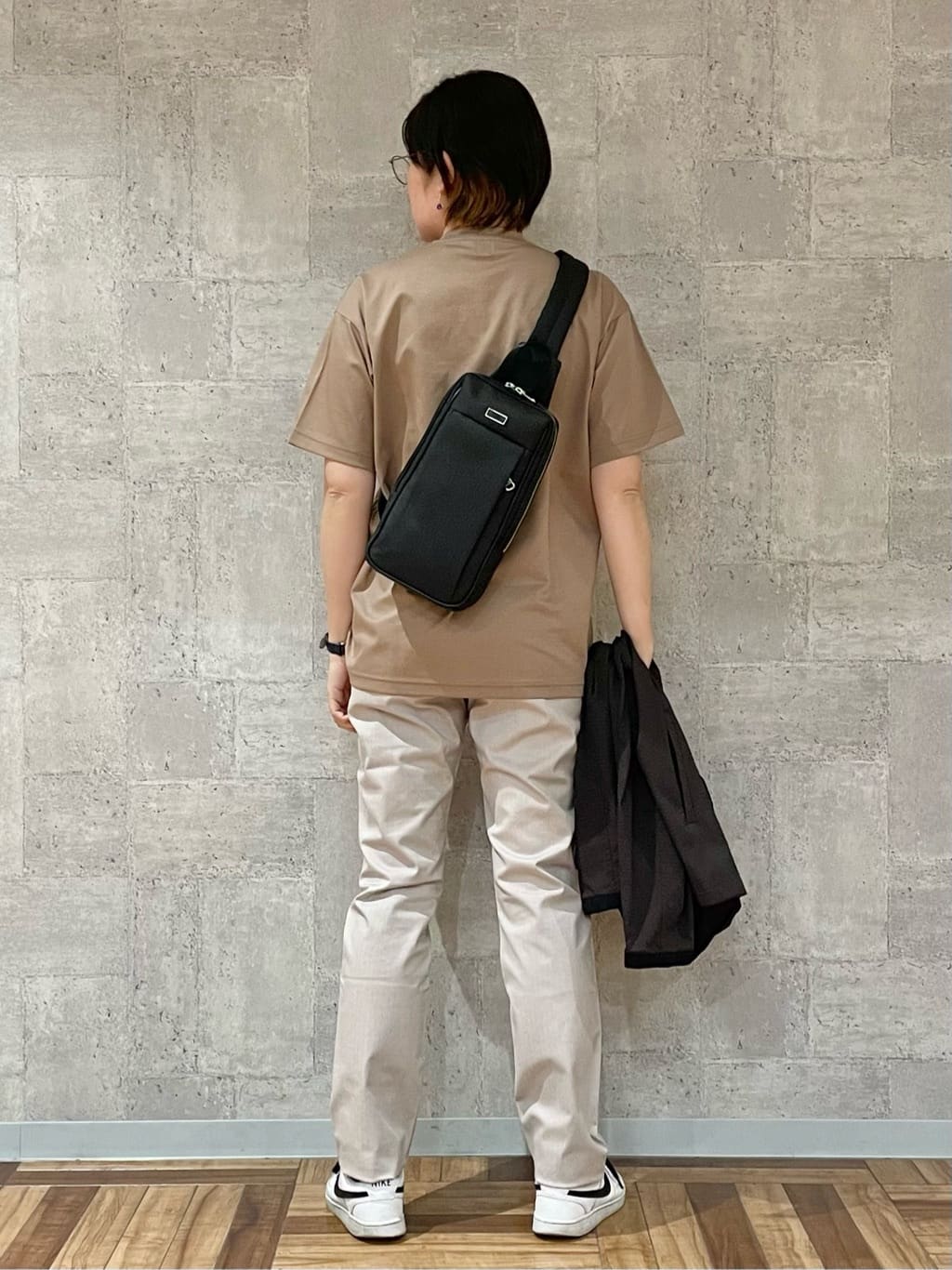 Kudou Cさんの「TAKEO KIKUCHI｜【全7サイズ&times;8色展開！】トップマルチヘリンボン パンツ」を使ったコーディネート