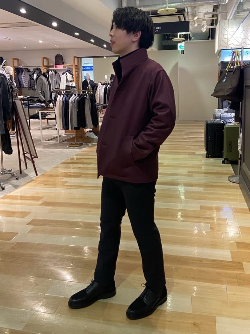たかぽんさんの「TAKEO KIKUCHI｜【DOWN FABRIC】ダウンファブリック スタンドカラーブルゾン」を使ったコーディネート