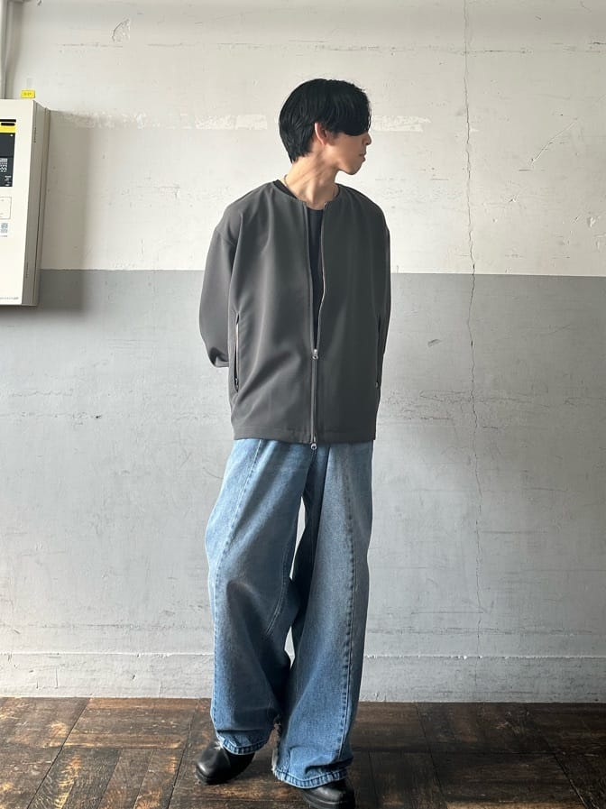 岡崎喬太さんの「tk.TAKEO KIKUCHI｜」を使ったコーディネート