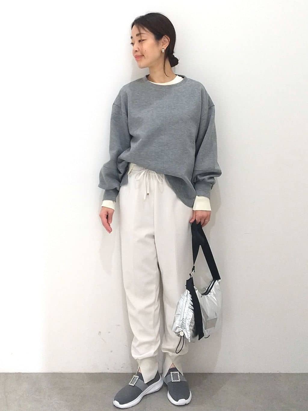 Matsuさんの「OPAQUE.CLIP｜リブタンクトップ【洗濯機洗い可】」を使ったコーディネート