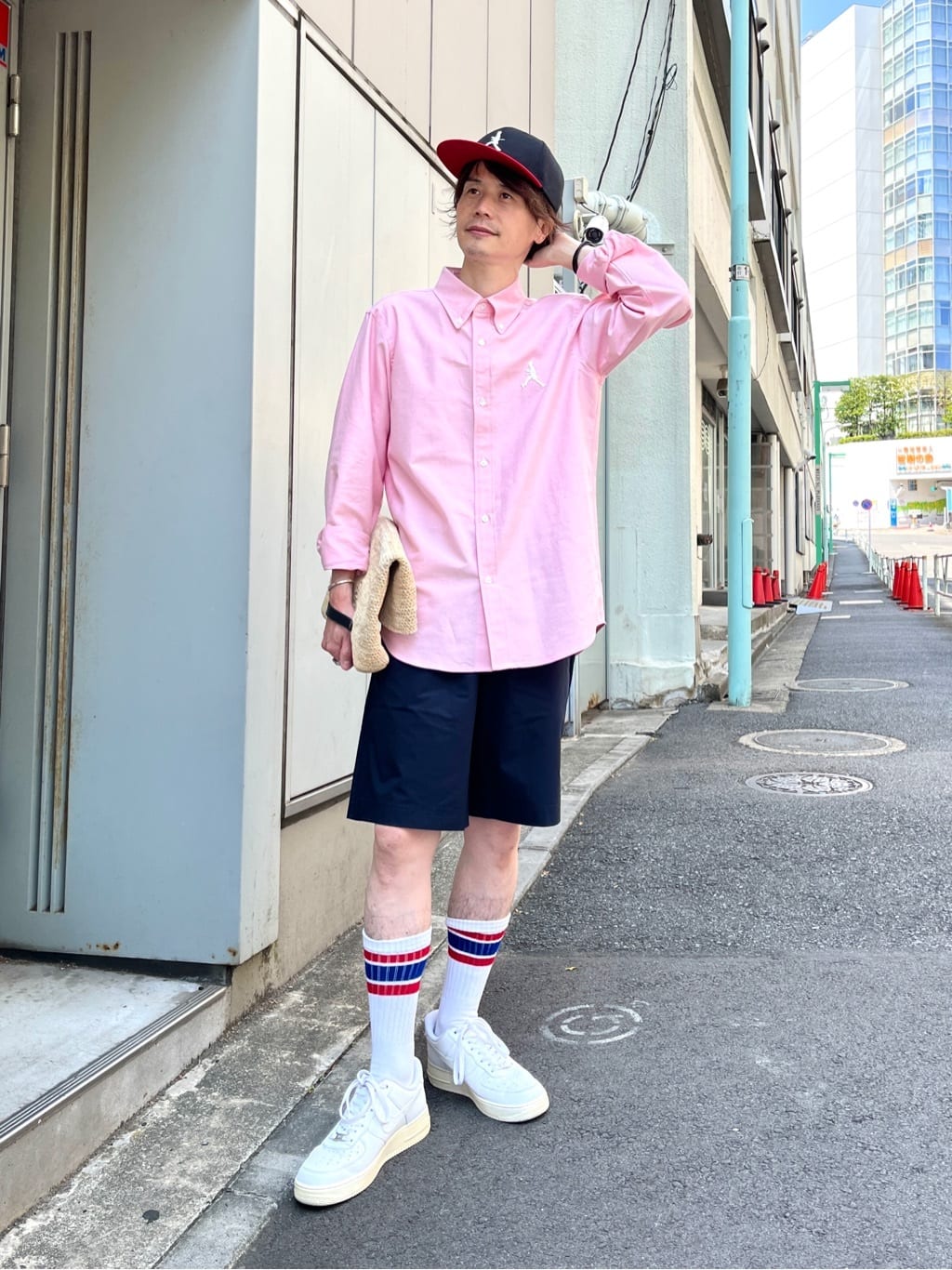 Shintaroさんの「TAKEO KIKUCHI｜【Sサイズ～】ラスタウォーカー ボタンダウンシャツ」を使ったコーディネート