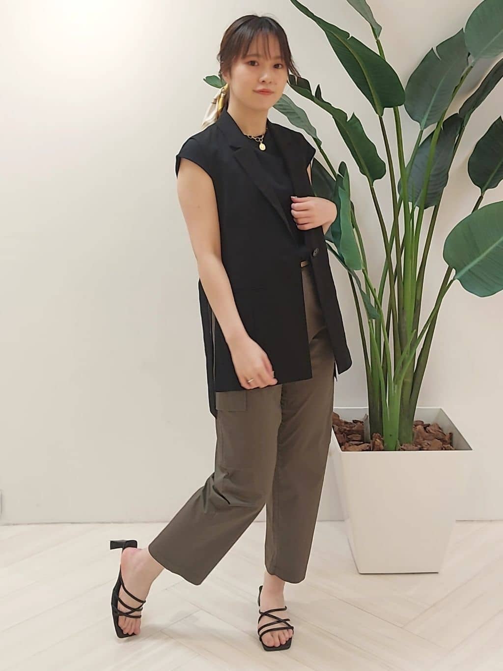 YuKaRiさんの「UNTITLED｜【リバーシブル】Hバックルベルト」を使ったコーディネート