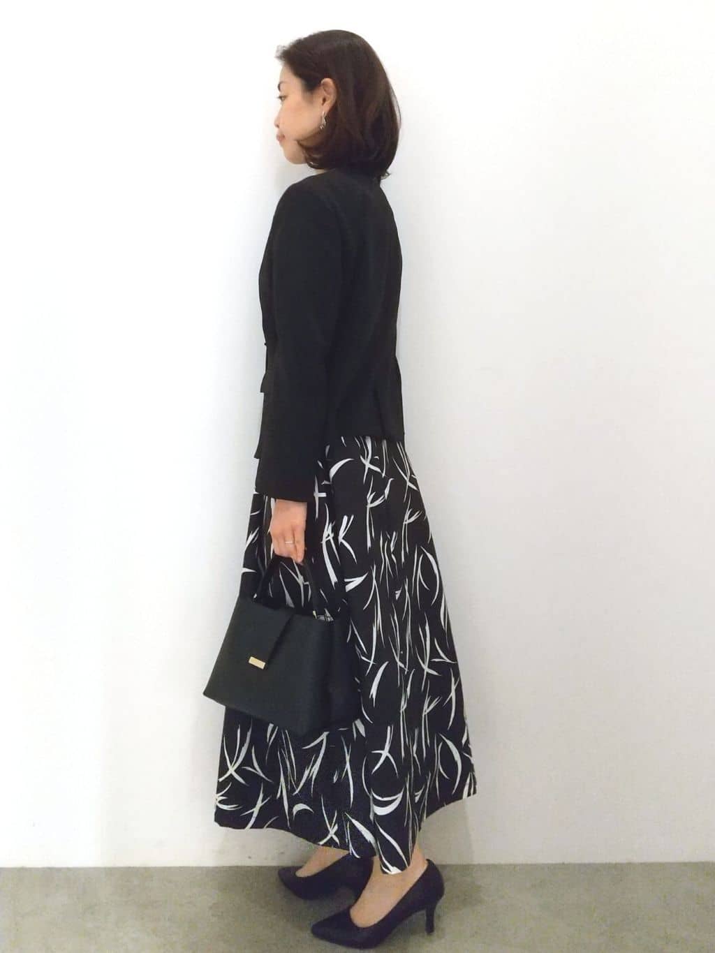 Matsuさんの「OPAQUE.CLIP｜【抗菌防臭加工/7cmヒール】ベーシックパンプス/通勤対応」を使ったコーディネート