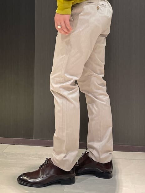 ぶうさんの「TAKEO KIKUCHI｜【全7サイズ&times;8色展開！】トップマルチヘリンボン パンツ」を使ったコーディネート