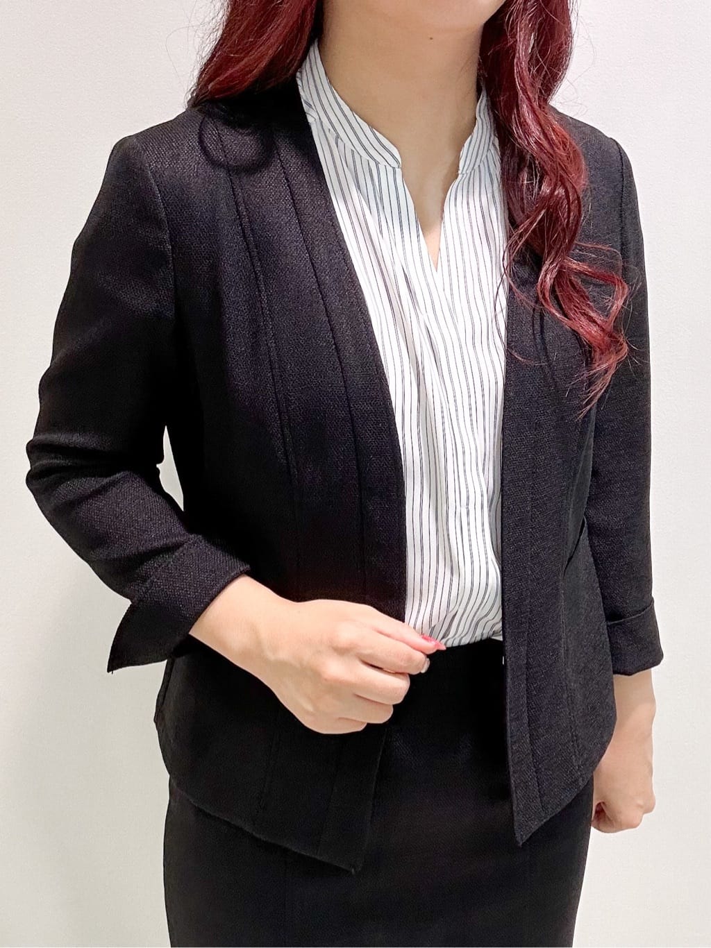 Hitomiさんの「COUP DE CHANCE｜【2WAY/通勤/セレモニー】クローチェバッグ」を使ったコーディネート