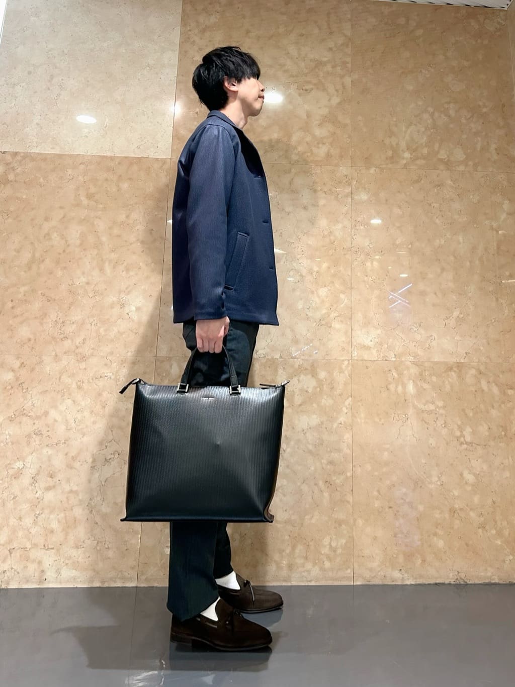 DDDさんの「TAKEO KIKUCHI｜【DOWN FABRIC】ダウンファブリック スタンドカラーブルゾン」を使ったコーディネート