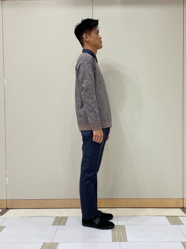 TAKE✳︎さんの「TAKEO KIKUCHI｜【全7サイズ&times;8色展開！】トップマルチヘリンボン パンツ」を使ったコーディネート