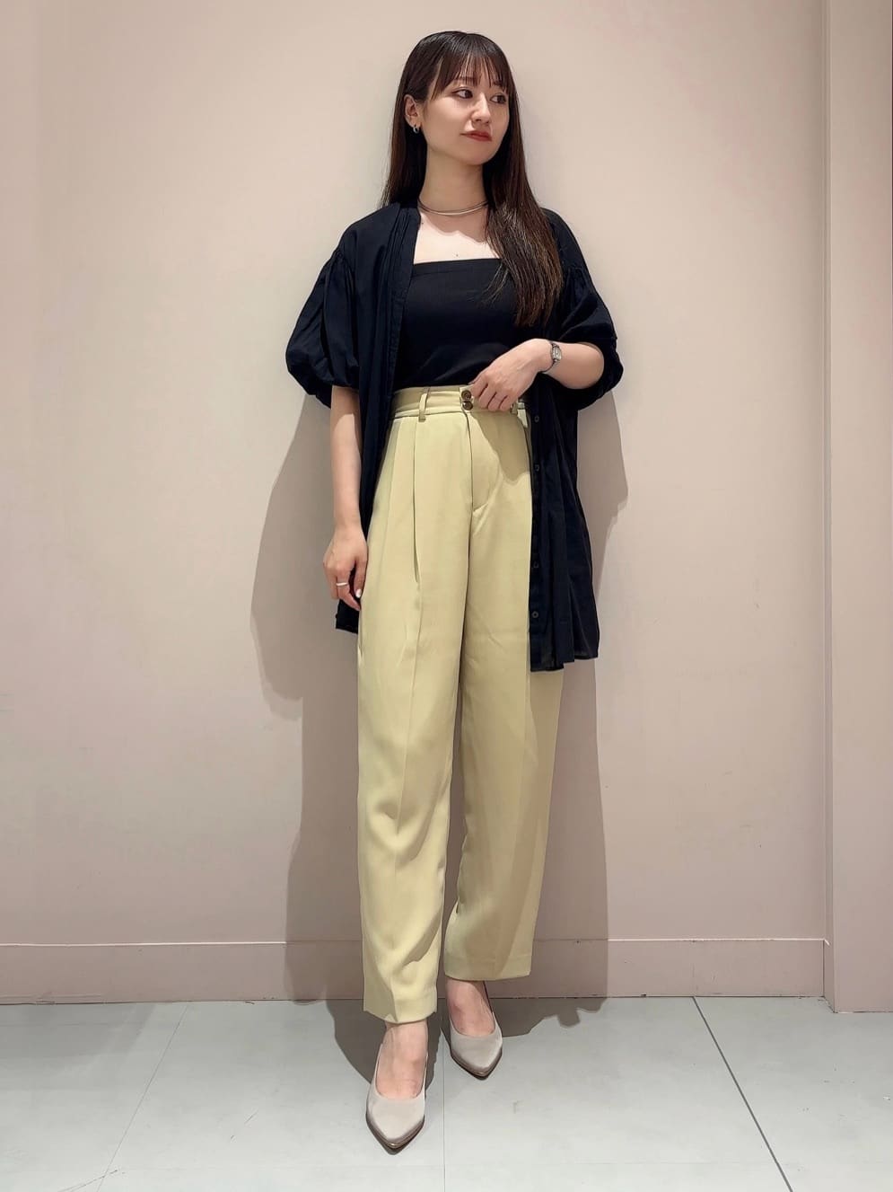 RINAさんの「ESPERANZA｜12時間パンプスNeo「約7.5cmヒール」」を使ったコーディネート