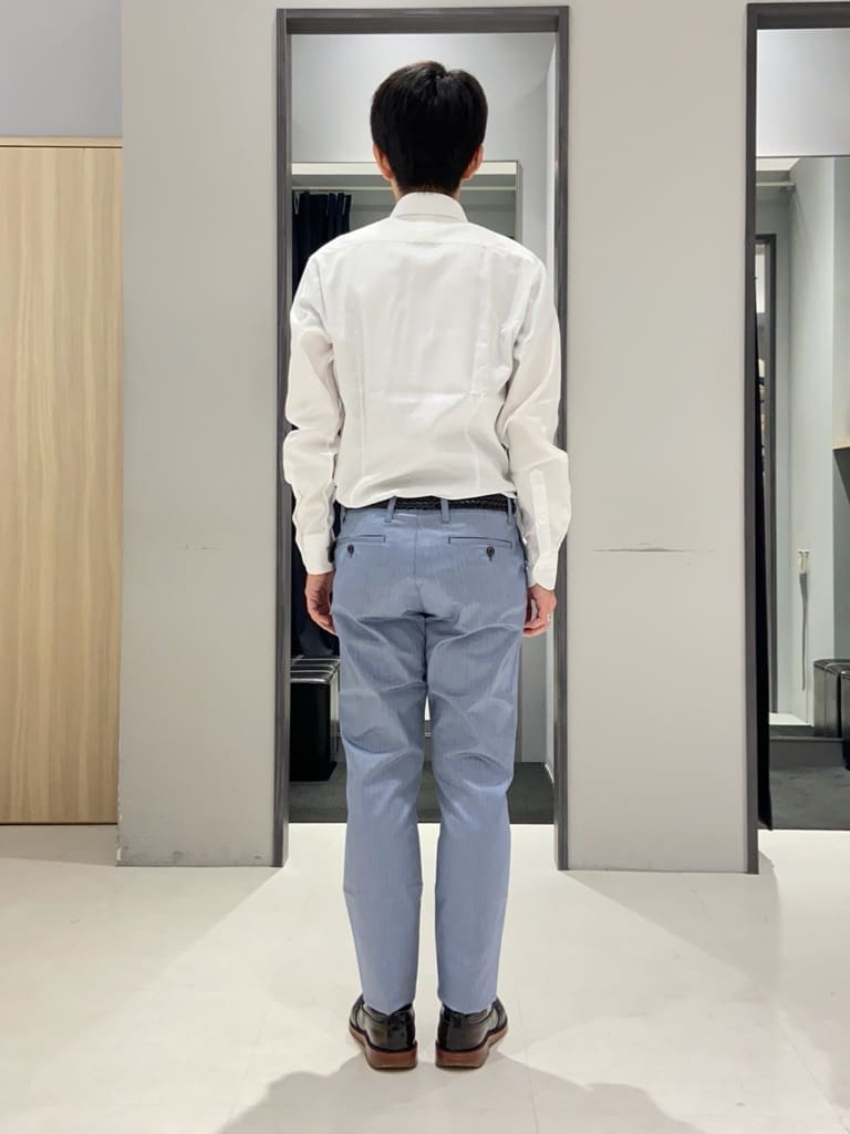 わいずみさんの「TAKEO KIKUCHI｜【Made in JAPAN】市松紋 ドレスシャツ」を使ったコーディネート