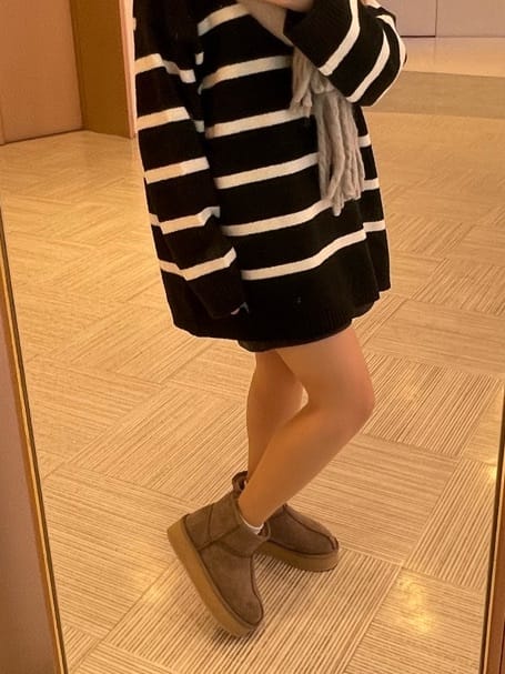 ひなさんの「ESPERANZA｜アレンジしやすい250cm カラフルボリュームストールマフラー　累計販売約5000枚【防寒／マフラー」を使ったコーディネート