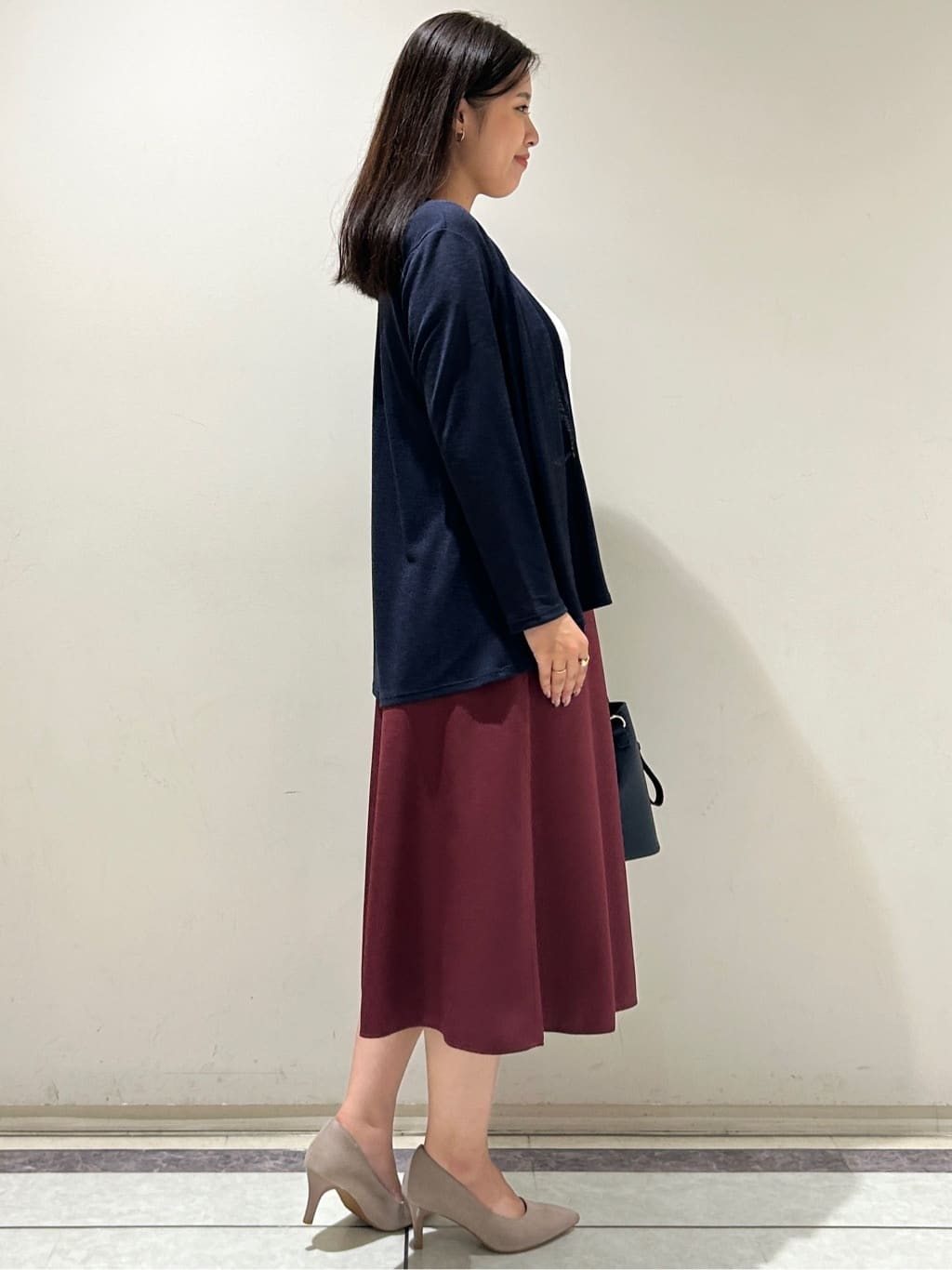 Momokaさんの「COUP DE CHANCE｜【2WAY/通勤/セレモニー】クローチェバッグ」を使ったコーディネート