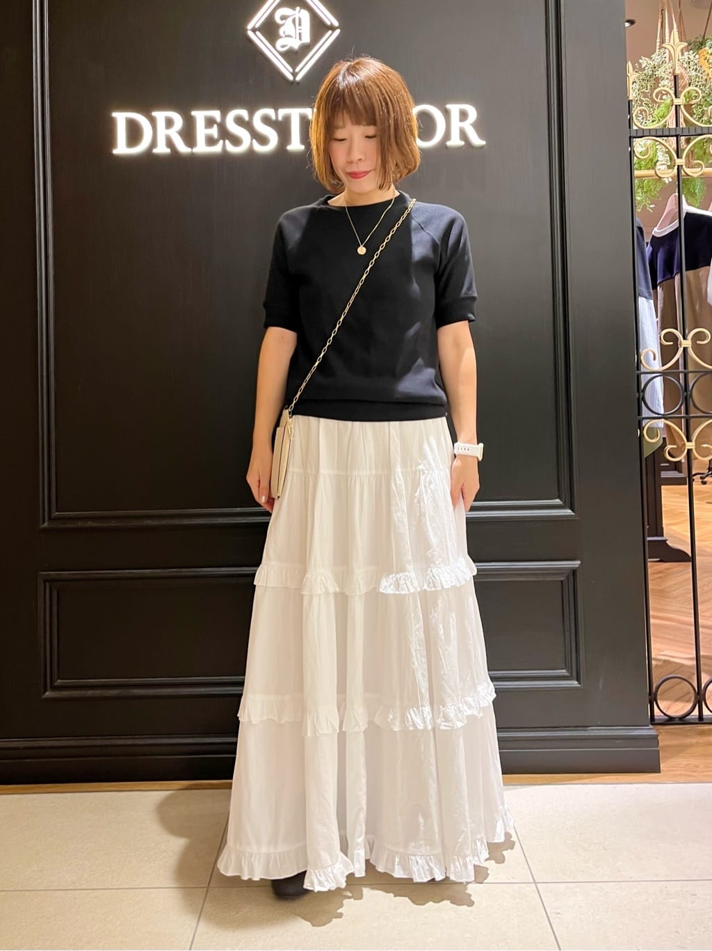 yahataさんの「DRESSTERIOR｜【定番/人気】ラグランハーフスリーブプルオーバー」を使ったコーディネート