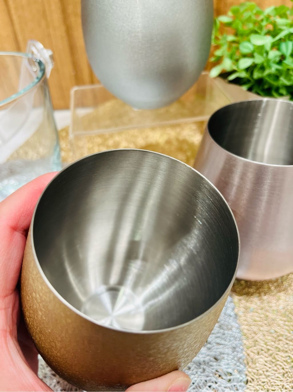 トミーさんの「212 KITCHEN STORE｜ヴィンテージ ラウンドタンブラー GD」を使ったコーディネート