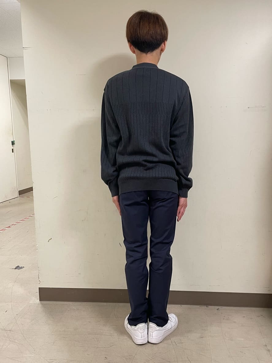 ゆうさんの「TAKEO KIKUCHI｜【全7サイズ&times;8色展開！】トップマルチヘリンボン パンツ」を使ったコーディネート