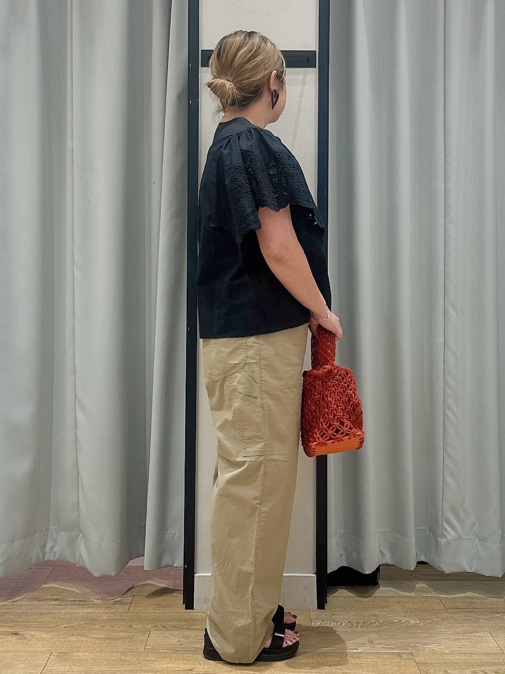 SoRAoさんの「grove｜＜Lee&times;grove（別注色あり）＞ PAINTER PANTS」を使ったコーディネート