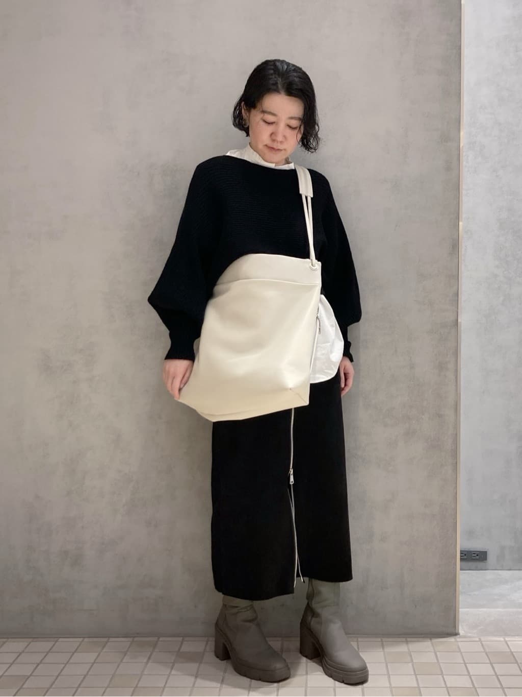 Cさんの「HIROKO HAYASHI｜UNITO（ウニート）ショルダーバッグ」を使ったコーディネート