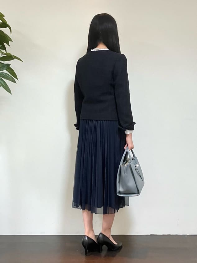 カレンさんの「UNTITLED｜【追加6/日本製】2連フェイクパールネックレス」を使ったコーディネート
