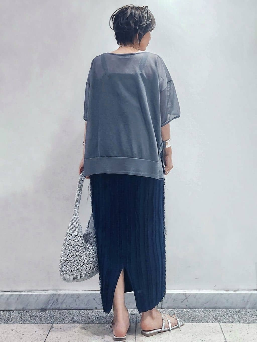 milkyさんの「OPAQUE.CLIP｜リブキャミソール【洗濯機洗い可】」を使ったコーディネート