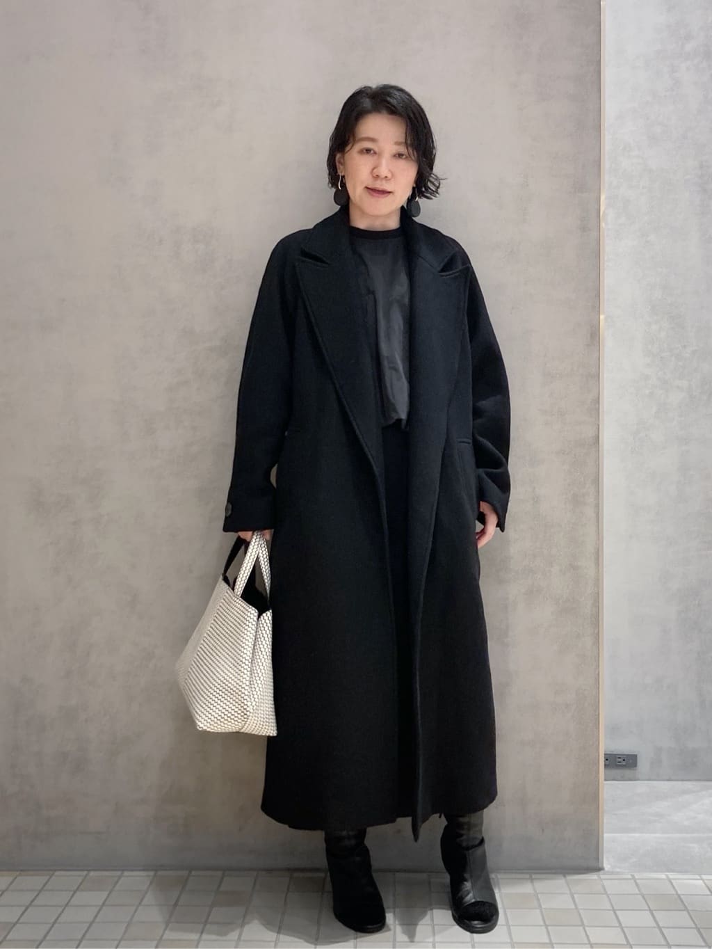 Cさんの「HIROKO HAYASHI｜OTTICA（オッティカ）ハンドトートバッグS」を使ったコーディネート