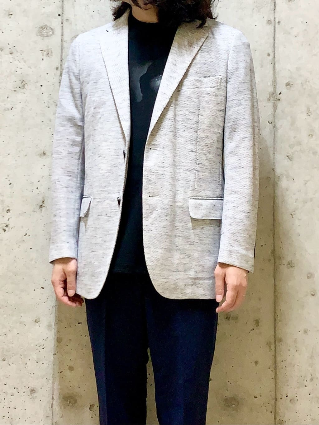 木村剛さんの「TAKEO KIKUCHI｜【尾州織】リネンブレンド メッシュ ジャケット」を使ったコーディネート