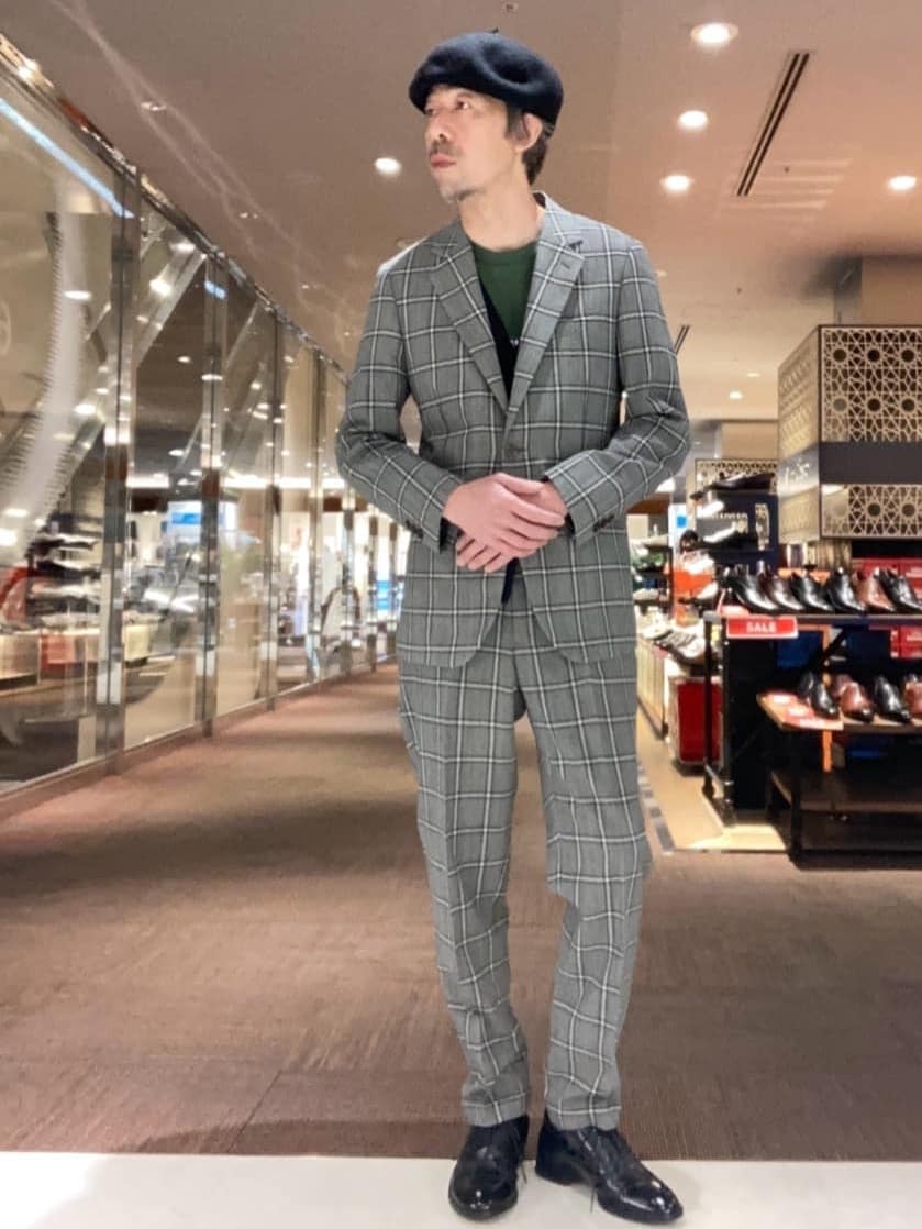 KDDさんの「TAKEO KIKUCHI｜ストレートチップシューズ[ メンズ ビジネス シューズ 結婚式 ]」を使ったコーディネート