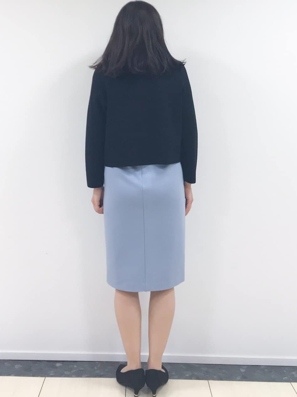 yukinaさんの「COUP DE CHANCE｜【洗える／日本製／通勤】タックブラウス」を使ったコーディネート