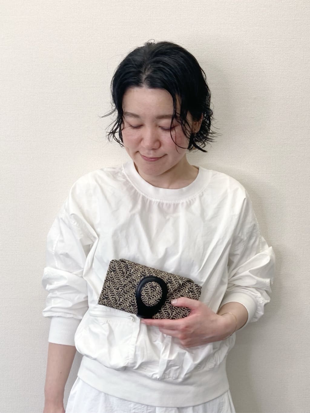 Cさんの「HIROKO HAYASHI｜SEGRETO（セグレート）マルチ財布」を使ったコーディネート