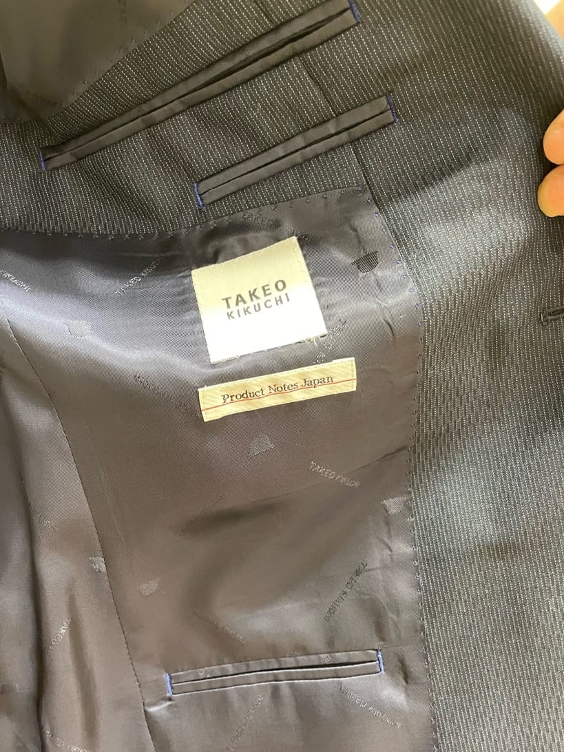 TAKE✳︎さんの「TAKEO KIKUCHI｜【Made in JAPAN】ドビーストライプ ドレス シャツ」を使ったコーディネート