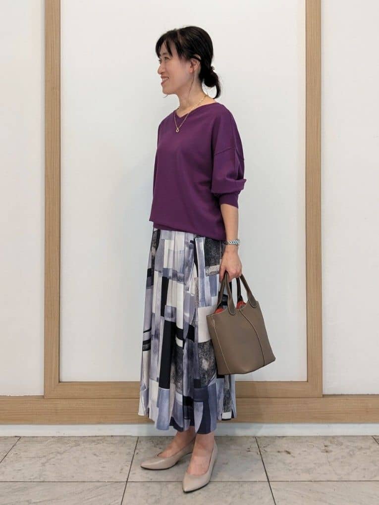 Rieさんの「UNTITLED｜【日本製・本革】Comfit Dresser Pumps（コンフィットドレッサーパンプス）」を使ったコーディネート
