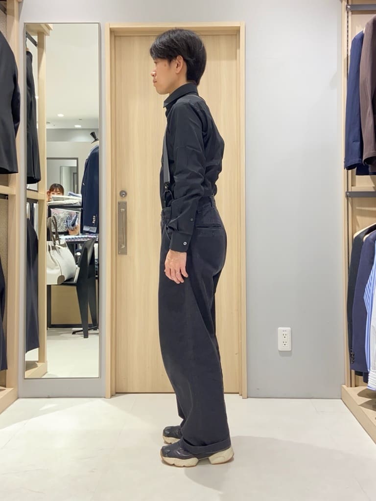 わいずみさんの「TAKEO KIKUCHI｜【Made in JAPAN】ブロード レギュラーカラー ドレスシャツ」を使ったコーディネート